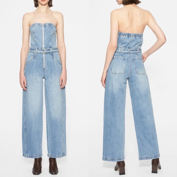 Bayeas Pants - Bayeas Annesa Denim Jumpsuit